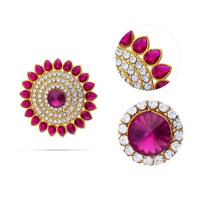 Stone Jada Billa - 0.25 x 2.5 Inches | Vankey Jada Pin / Dance Jewellery / Jada Hair Ornament
