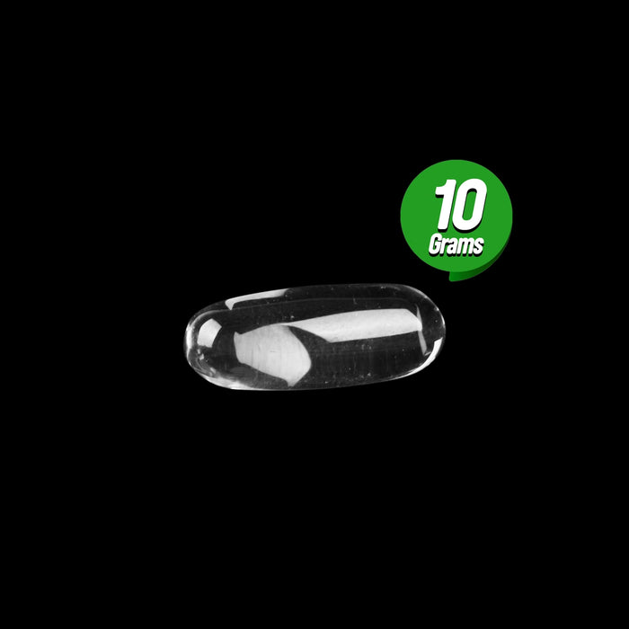 Spatika Banalingam - 1 Inch | Banalinga Shivling/ Bana Lingam for Pooja