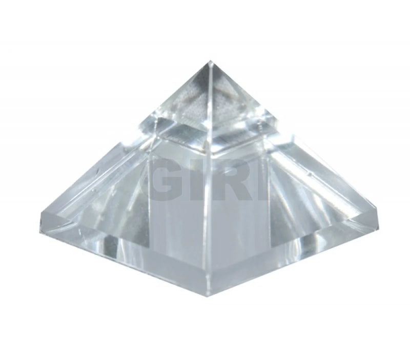 Sphatik Pyramid - 1 Inch | Spatika Pyramid for Pooja/ 20 Gms Approx