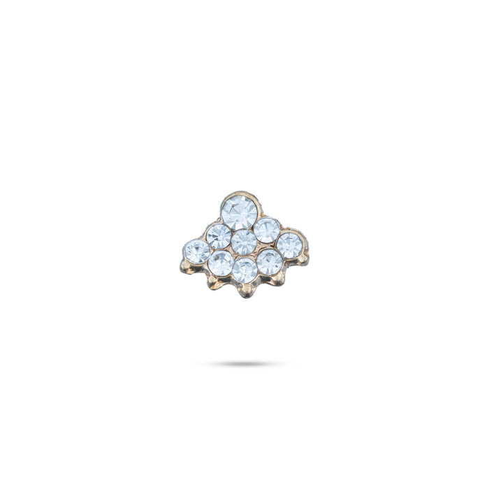 Stone Jewellery | Deity Jewellery / Stone Bindi/ Stone Pottu/ Stone Jewelry for Deity Decor