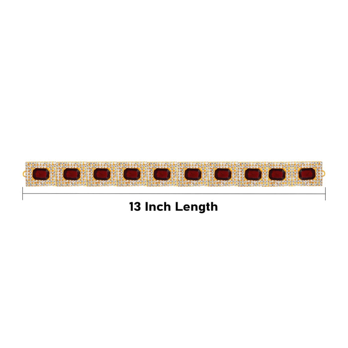 Stone Belt - 13 Inches | Waist Belt for Deity Decor