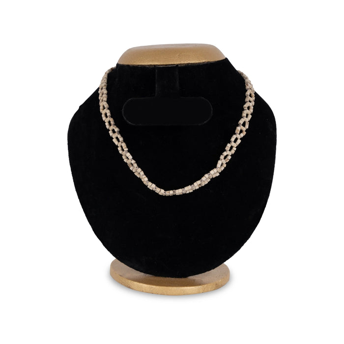 Tulasi Mala - 7 x 2 Inches | Tulsi Kanthi Mala/ Thulsi Mala for Chanting