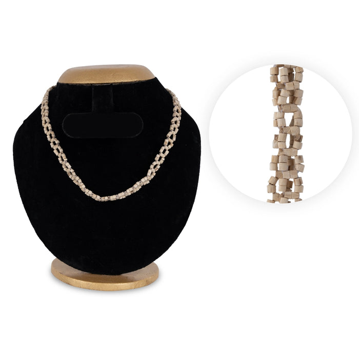 Tulasi Mala - 7 x 2 Inches | Tulsi Kanthi Mala/ Thulsi Mala for Chanting