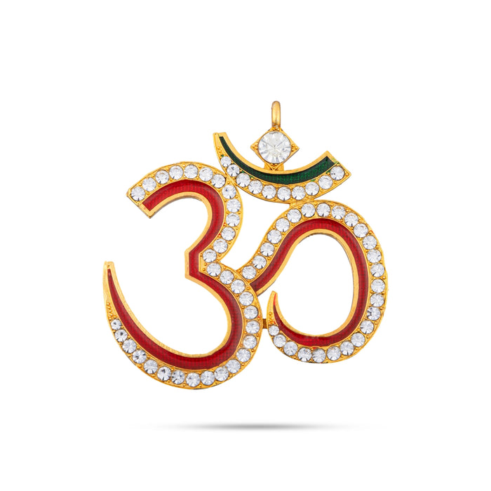 Stone Pendant - 1.5 X 2 Inches | Dollar/ Stone Locket/ Artificial Jewelry For Ethnic Wear/ Assorted Design