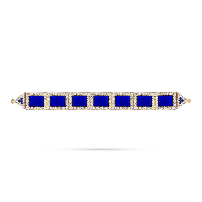 Hip Belt - 8.5 Inches | Waist Belt/ Ottiyanam / Stone Jewellery For Deity Decor