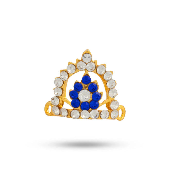 Stone Kireedam - 0.75 Inch | Crown/ Stone Mukut for Deity