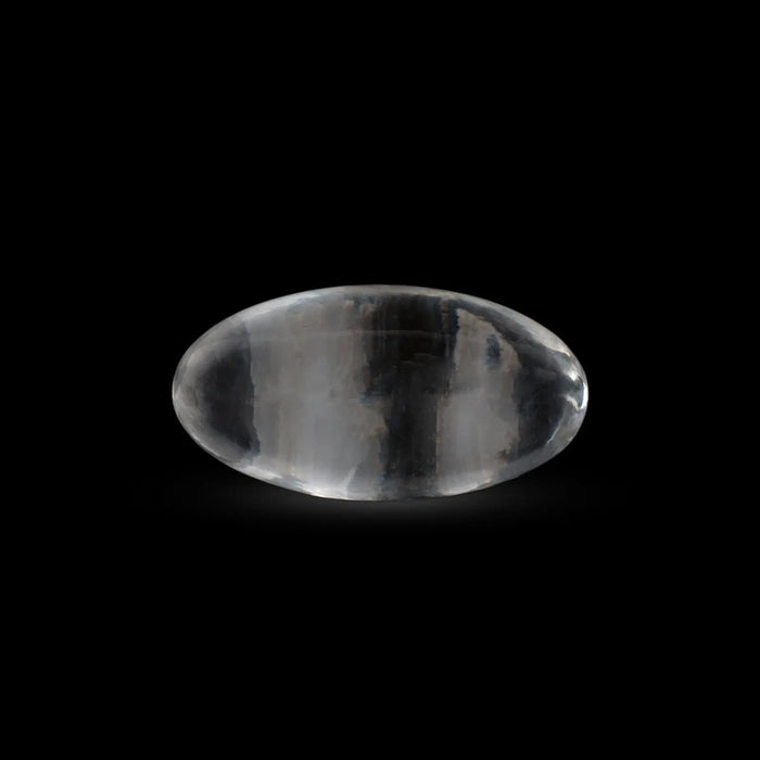 Spatika Banalingam - 2 X 1 Inches | Sphatik Shiva Lingam/ Sphatik Shivling For Pooja And Positive Vibrations
