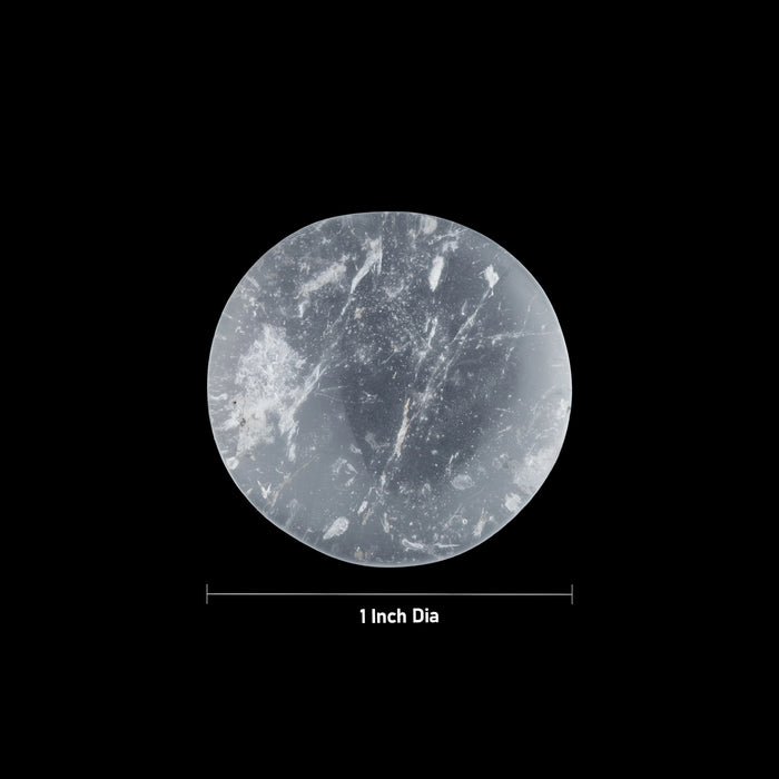 Sphatik Suriyan - 1 Inch | Sphatik Stone / Spatika Sun / Semi Precious Stone