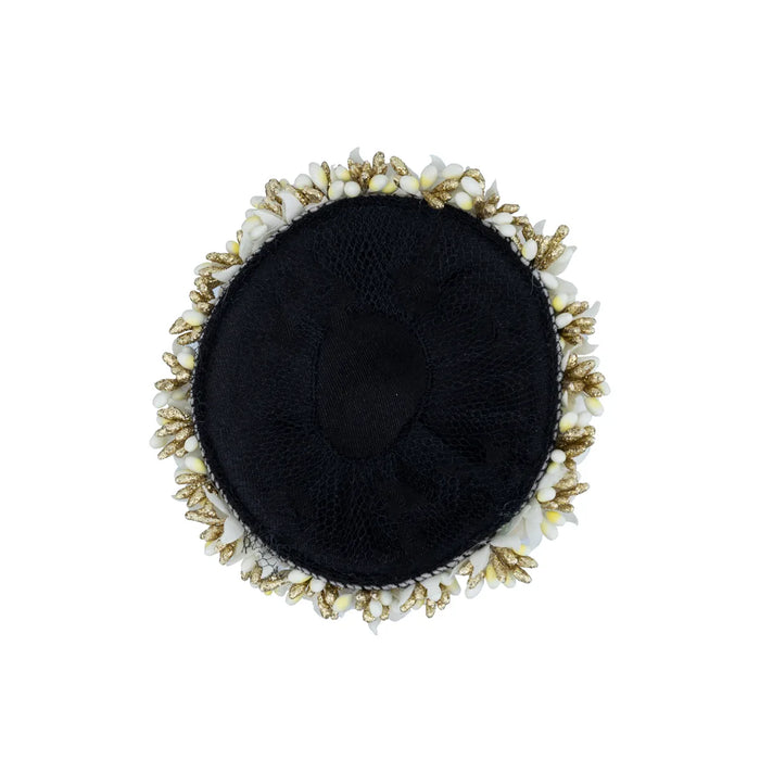 Jasmine Hair Bun | Artificial Jasmine Gajra/ Floral Hair Accessory for Bridal Hair Decor