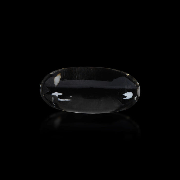 Banalingam - 2.5 x 1 Inches | Sphatik Banalinga Shivling/ Spatik Banalingam/ Shivling for Pooja