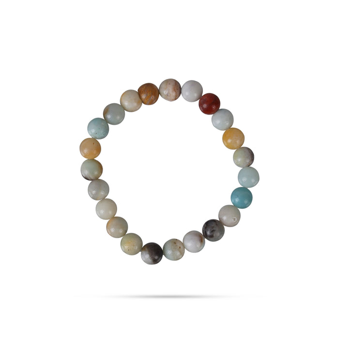 Amazonite Bracelet - 2.5 Inches | Amazonite Beads Bracelet / Elastic Bracelet for Spiritual Daily Wear