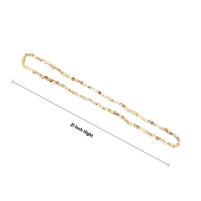 Tulasi Mala - 21 Inches | 108 Beads Tulsi Kanthi Mala/ Japa Mala/ Thulasi Malai for Meditation