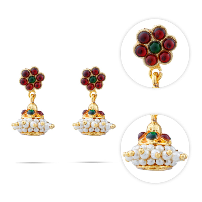 Kemp Jumka | Stone Earring/ Kemp Jumkha/ Stone Jewellery for Women