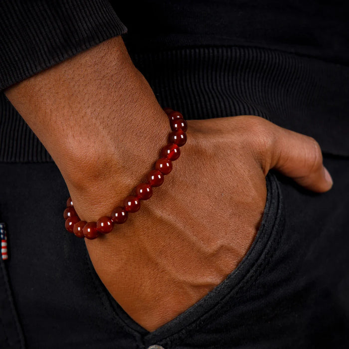 Giri USA - Onyx Bracelet | Japa Bracelet | Red Onyx Bracelet Giri USA - Onyx Bracelet | Japa Bracelet | Red Onyx Bracelet