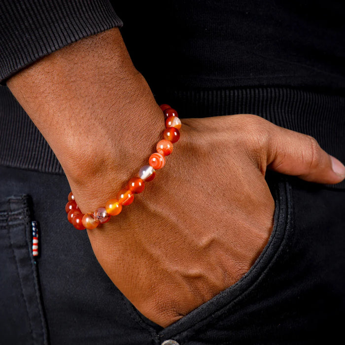 Red Hakik Bracelet - 2.5 Inches | Sulemani Hakik Bracelet/ Crystal Jewellery for Men & Women