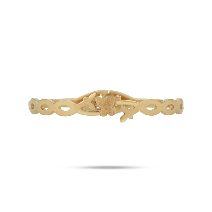 Bracelet - 2.75 Inches | Gold Polish Jewellery/ Fancy bracelet/ Wrist Band for Hand