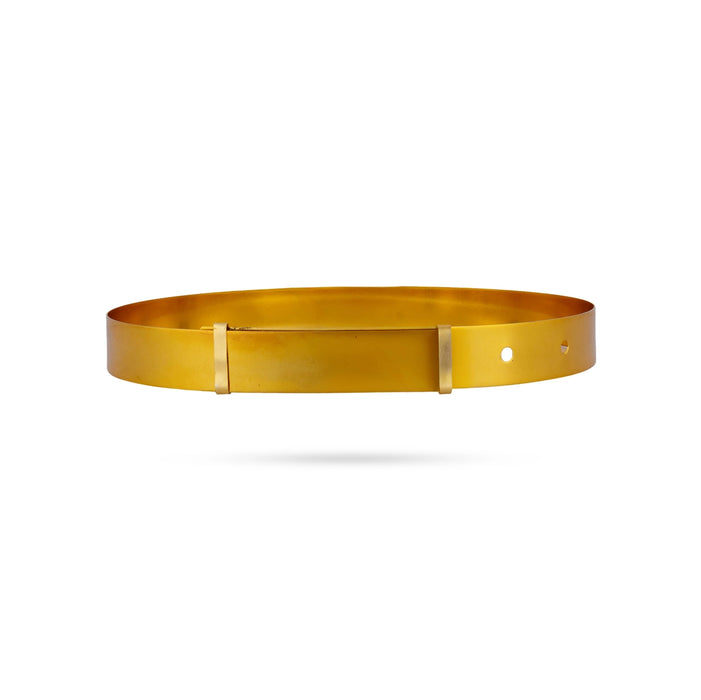 Hip Belt - 21 Inches | Gold Belt/ Waist Belt/ Gold Jewellery for Deity