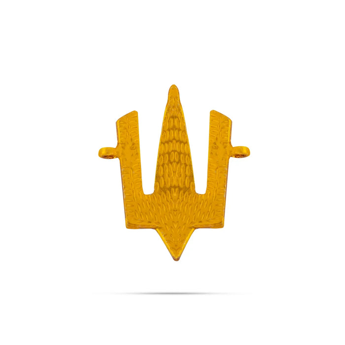 Vishnu Tilak - 1.5 x 1.25 Inches | Stone Perumal Namam/ Enamel Vishnu Namam for Deity Decoration