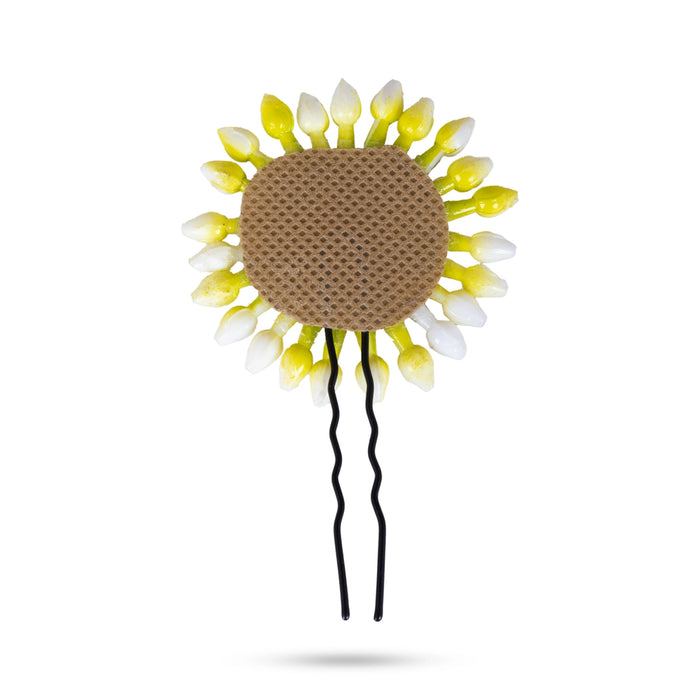 Artificial Jada Pin - 2 Inches | Plastic Jasmine Hair Pin/ Jada Billa Hair Accecssory