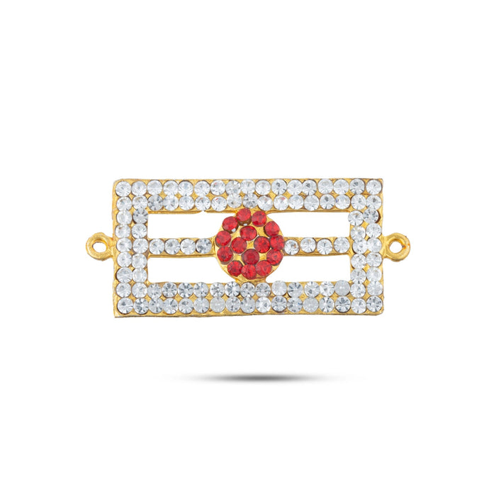 Shivan Vibuthi Pattai - 1 x 2 Inch | Vibhuti Pattai/ Stone Tripundra Tilak for Deity Decor