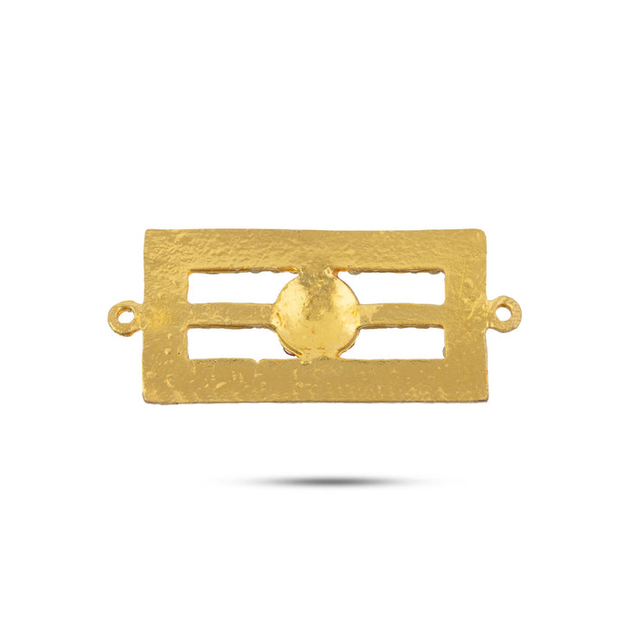 Shivan Vibuthi Pattai - 1 x 2 Inch | Vibhuti Pattai/ Stone Tripundra Tilak for Deity Decor