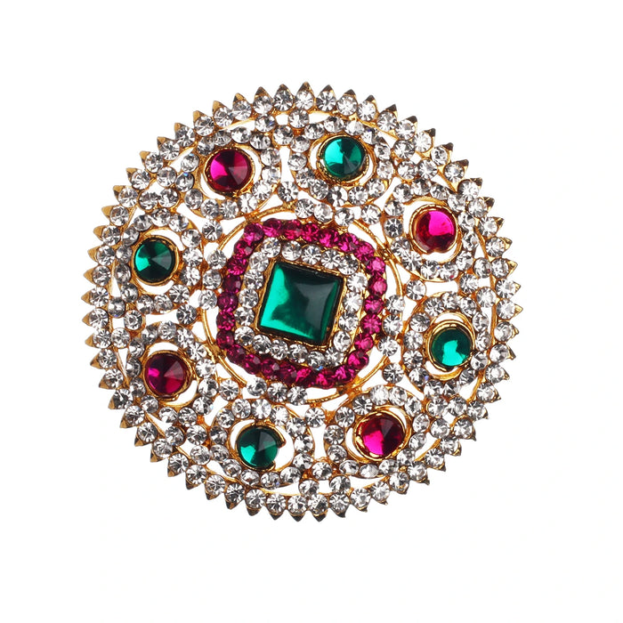 Rakodi - 3 Inches | Multicolour Stone Jewellery/ Hair Accessory/ Artificial Jewelry for Women