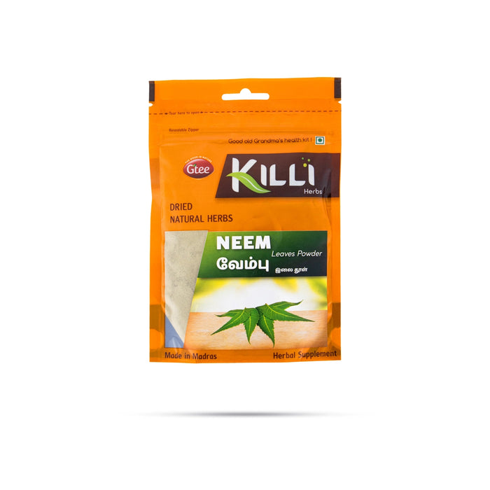 Killi Neem Leaves Powder - 50 Gms | Azadirachta Indica Powder/ Neem Powder for Ayurvedic Remedies