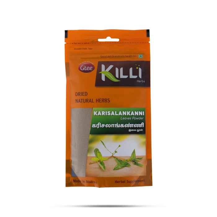 Killi Karisalankanni Leaves Powder - 100 Gms | False Daisy Powder/ Bhringraj Leaves for Healthy Life