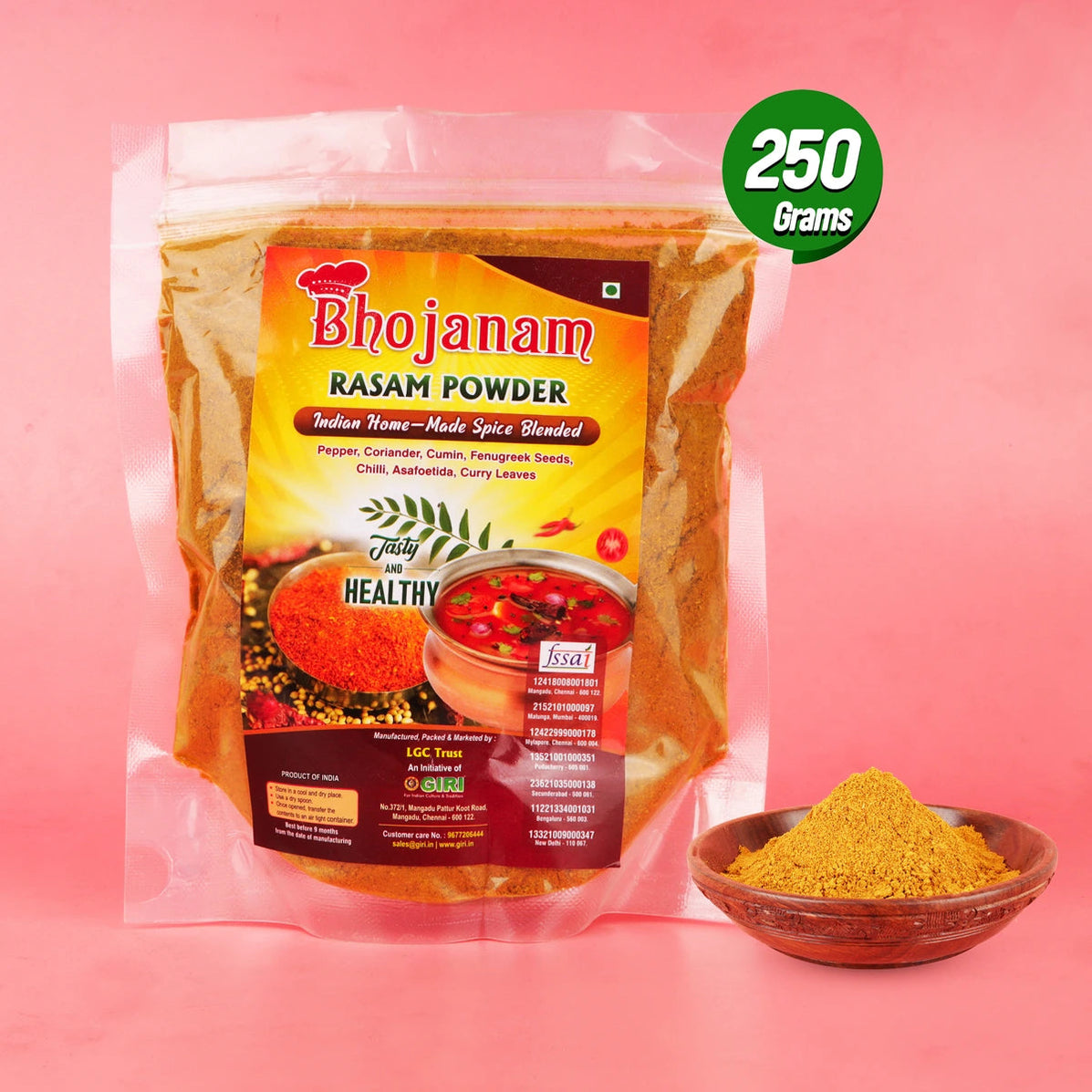 Giri USA - Charu Podi | Rasam Powder | Homemade Powder