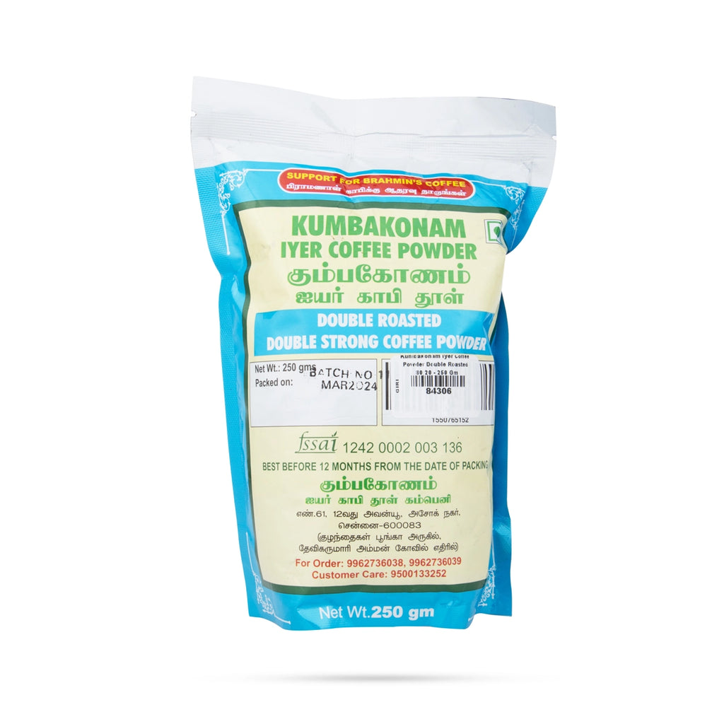ヒラオカキミ茸　kobako④⑤ Kumbakonam Iyer Coffee Powder - 250 Gms | Filter Coffee Powder