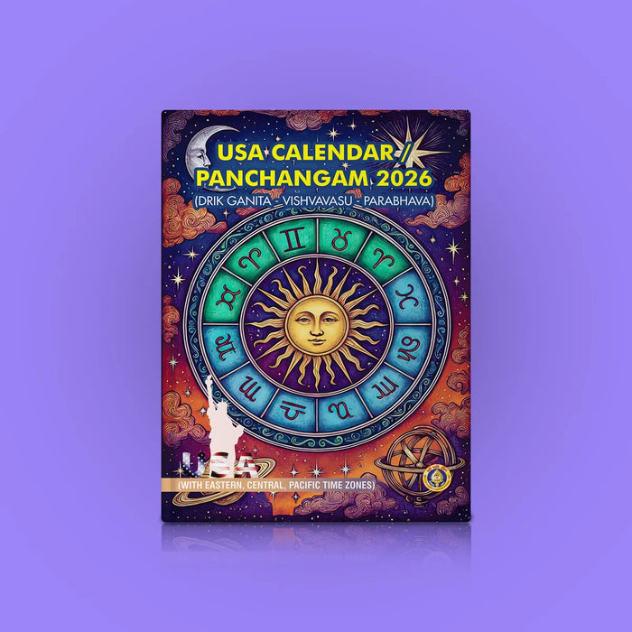 USA Calender Panchangam -2026 | Drik Ganita - Vishvavasu - Parabhava Year Panchang / Astrology Book