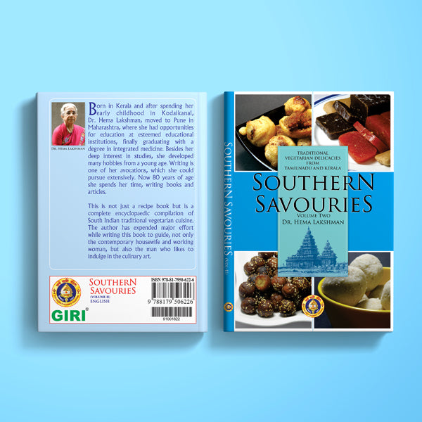 Southern Savouries - Volume II - English | by Dr. Hema Lakshman/ Cooking Book