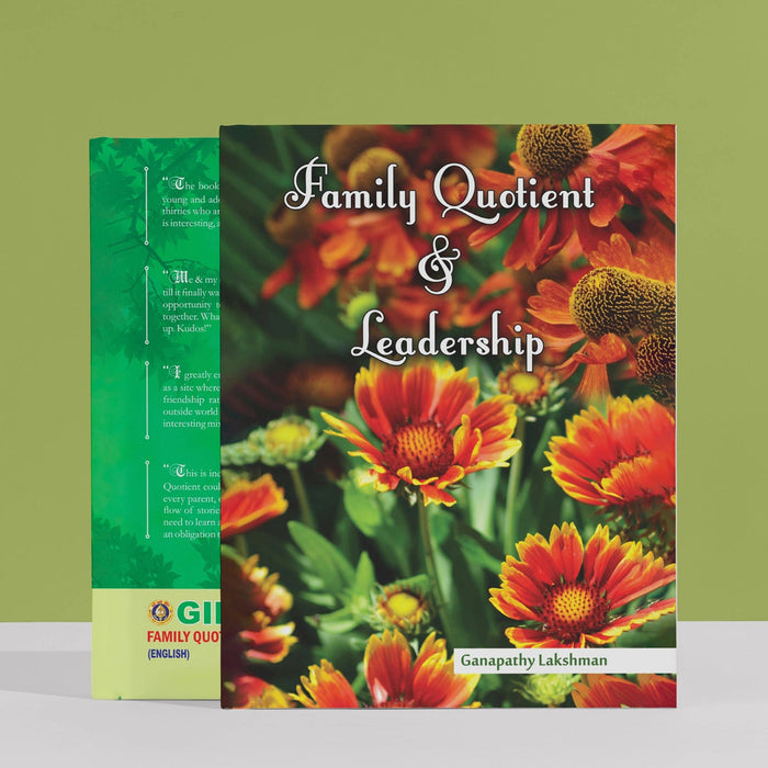 Family Quotient & Leadership- English | Ganapathy Lakshman/ Self Motivation Book For Building Leadership Skills