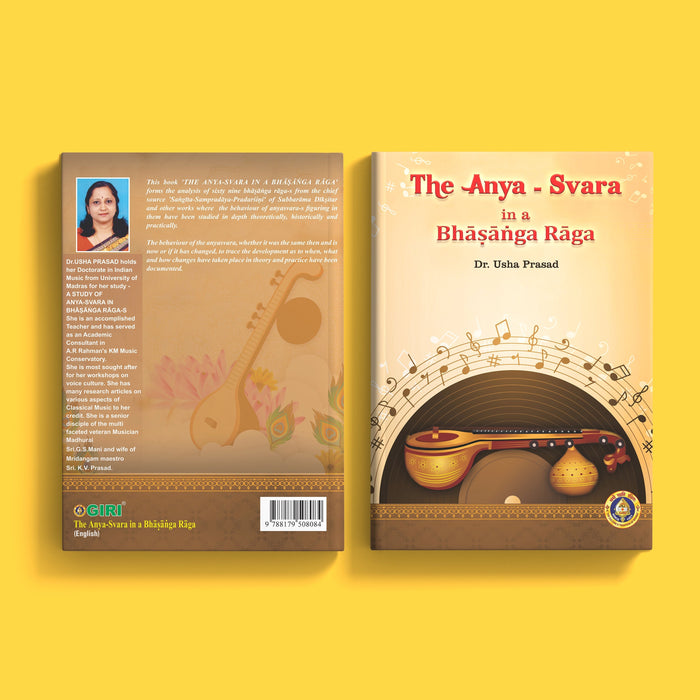 The Anya Svara In A Bhasanga Ragas - English | by Dr. Usha Prasad/ Music Book