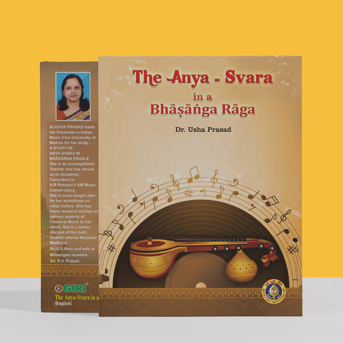 The Anya Svara In A Bhasanga Ragas - English | by Dr. Usha Prasad/ Music Book