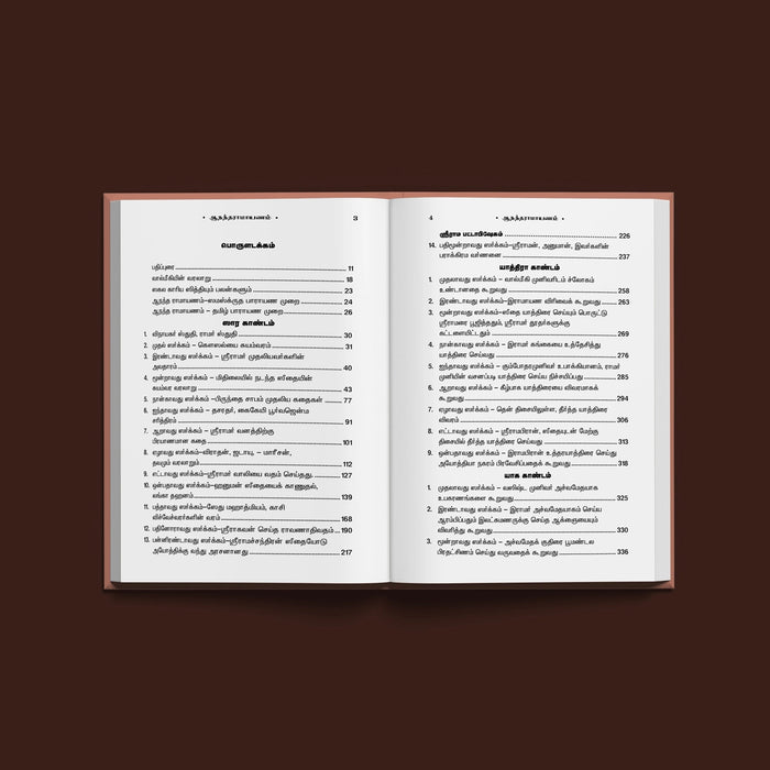 Ananda Ramayanam - Tamil | Hindu Puran Book/ Hindu Religious Book
