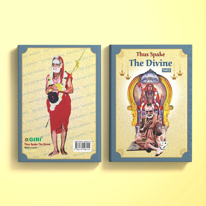 Thus Spake The Divine - Volume II - English | Hindu Spiritual Book