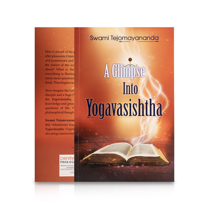 A Glimpse Into Yogavasishtha - English | by Swami Tejomayananda/ Hindu Spiritual Book