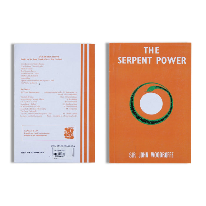 The Serpent Power - English | Hindu Tantra Book/ By Sir John Woodroffe