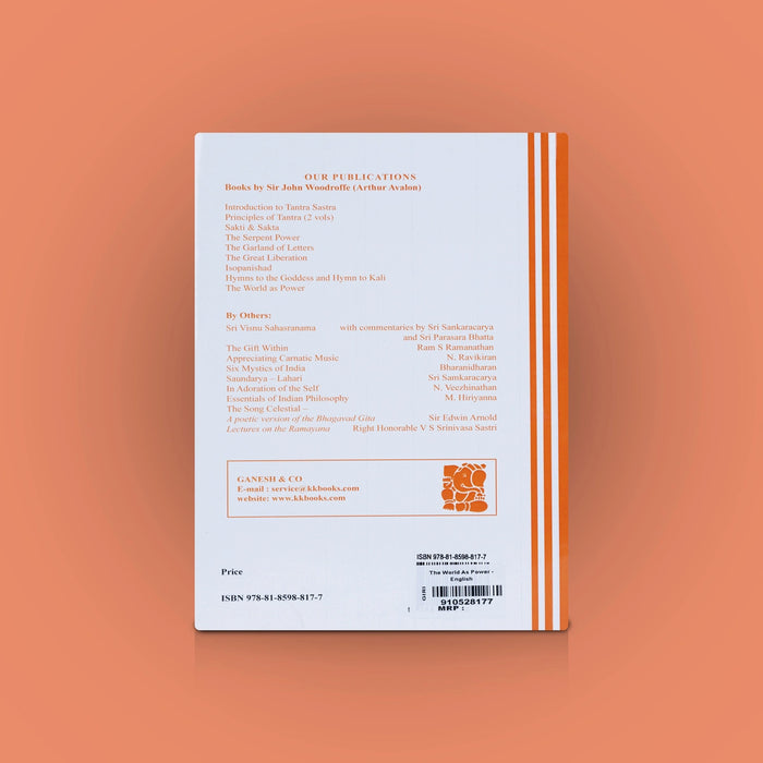 The World As Power - English | Mantra Book/ By Sir John Woodroffe