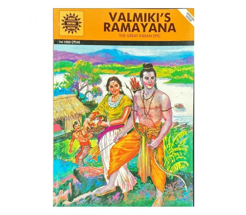 Valmikis Ramayana - The Great Indian Epic - English | Story Book