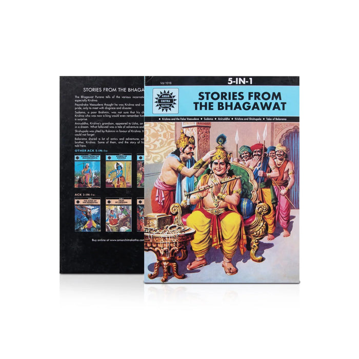 Stories From The Bhagawat - English | 5 In 1 Comic Book/ Story Book