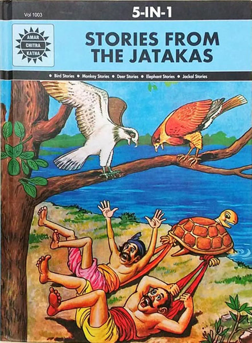 Stories From The Jatakas - English | by Anant Pai/ 3 In 1 Moral Story Book