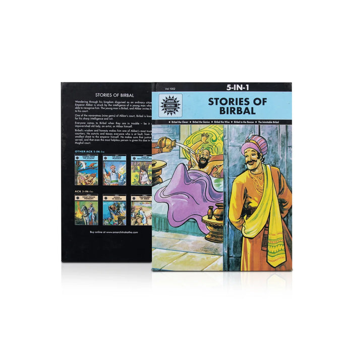 Stories Of Birbal - English | 5 In 1 Moral Story Book