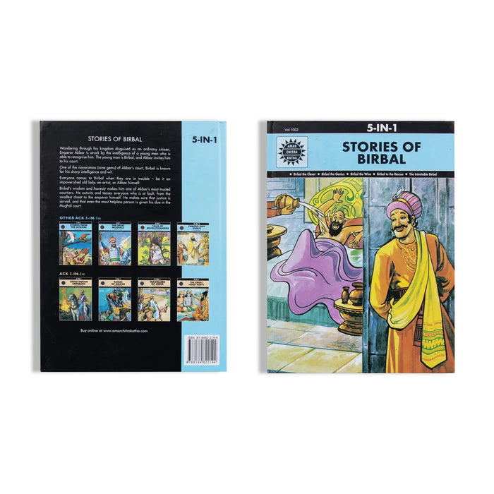 Stories Of Birbal - English | 5 In 1 Moral Story Book