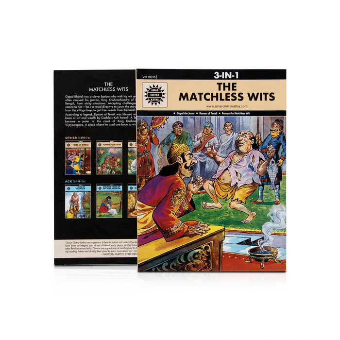 The Matchless Wits - English | 3 In 1 Moral Story Book