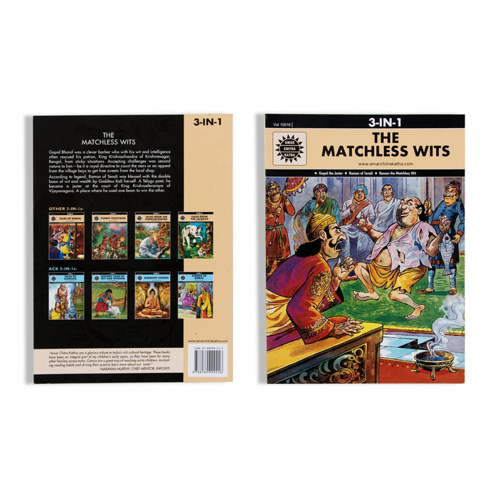 The Matchless Wits - English | 3 In 1 Moral Story Book