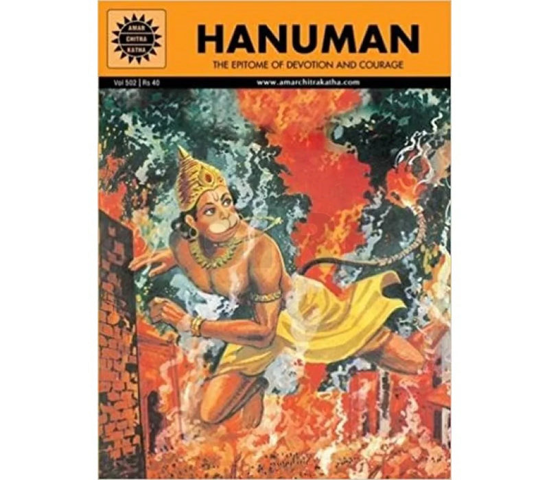 Hanuman - The Epitome of Devotion and Courage - English | by Anant Pai/ Story Book