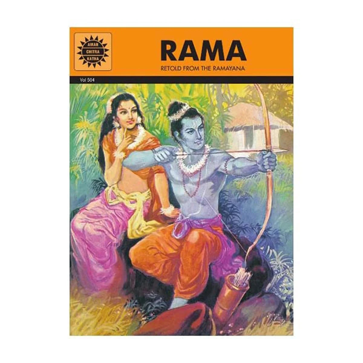 Giri USA - Rama: Retold from the Ramayna | Amar Chitra Katha Book