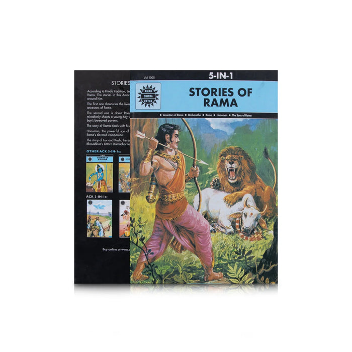 5 in 1 Stories of Rama - English | Story Book/ Five Stories in One Book
